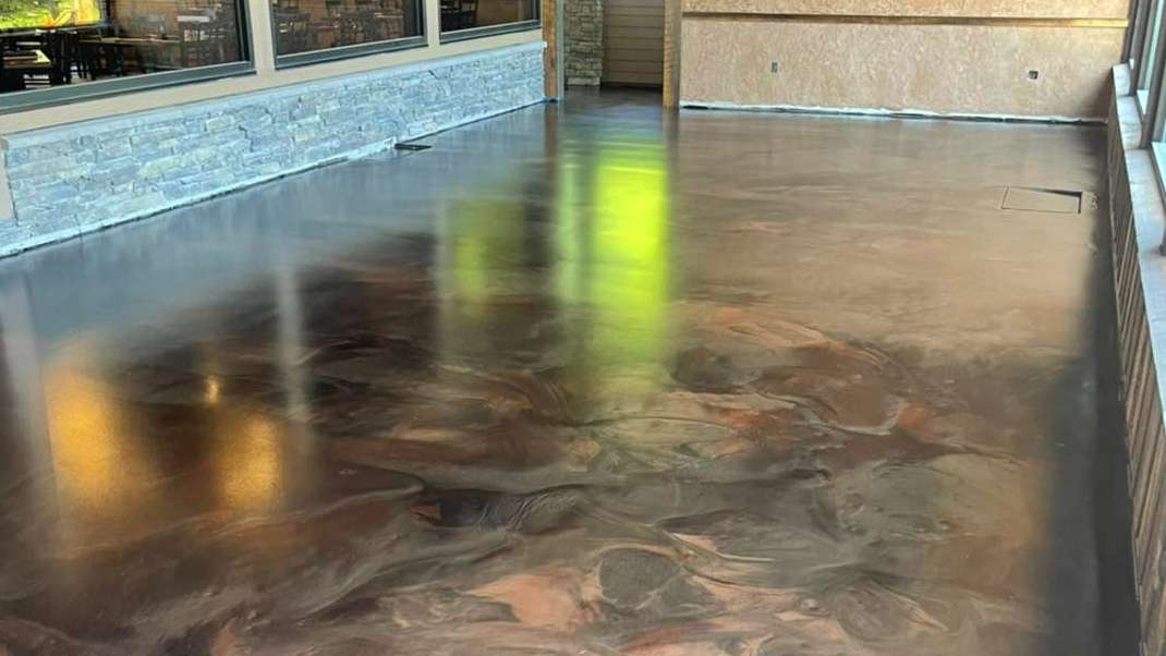 Basement Floor Coating example 3 — Central New York